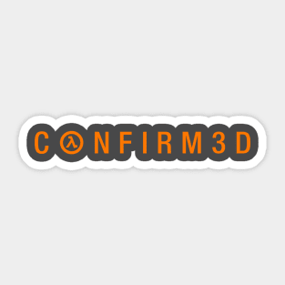 Half-Life 3 CONFIRMED Sticker